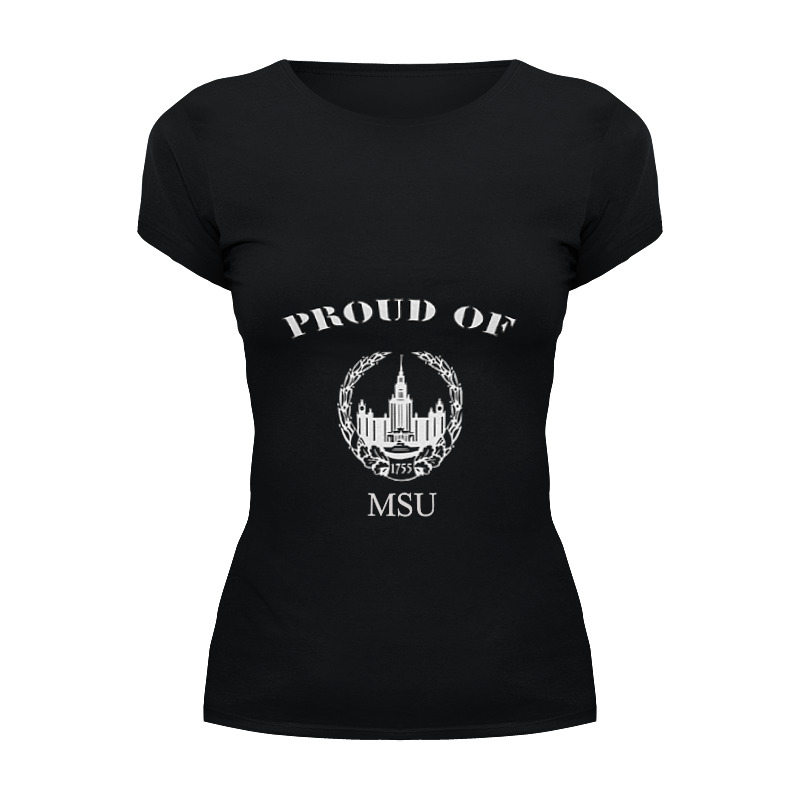 Printio Футболка Wearcraft Premium Proud of msu printio лонгслив proud of msu