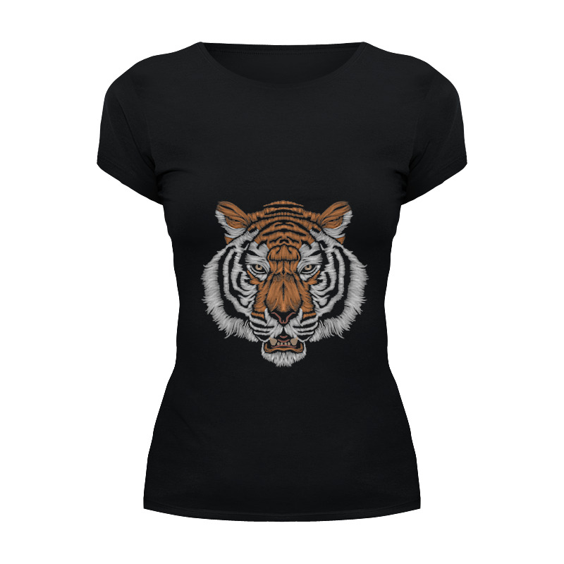 Printio Футболка Wearcraft Premium Взгляд тигра