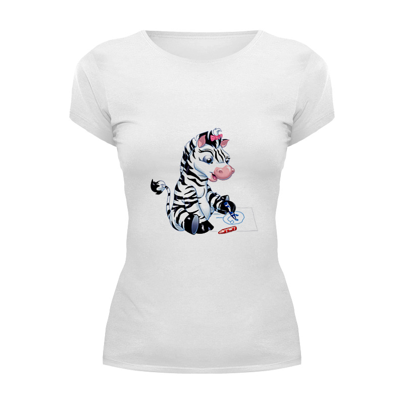 Printio Футболка Wearcraft Premium Зебра