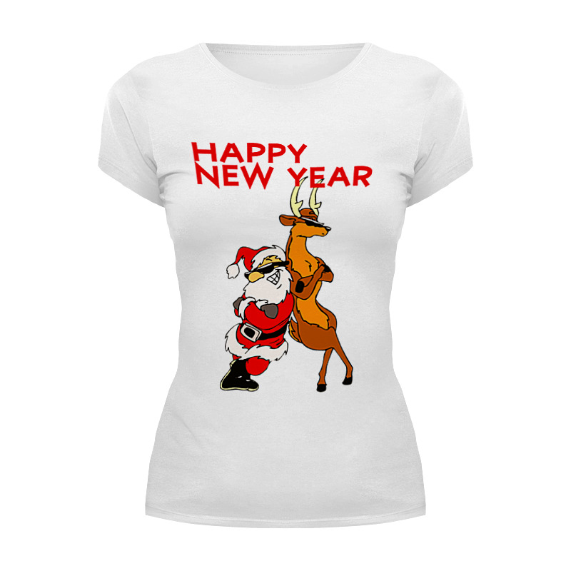Printio Футболка Wearcraft Premium Happy new year printio футболка wearcraft premium happy new year