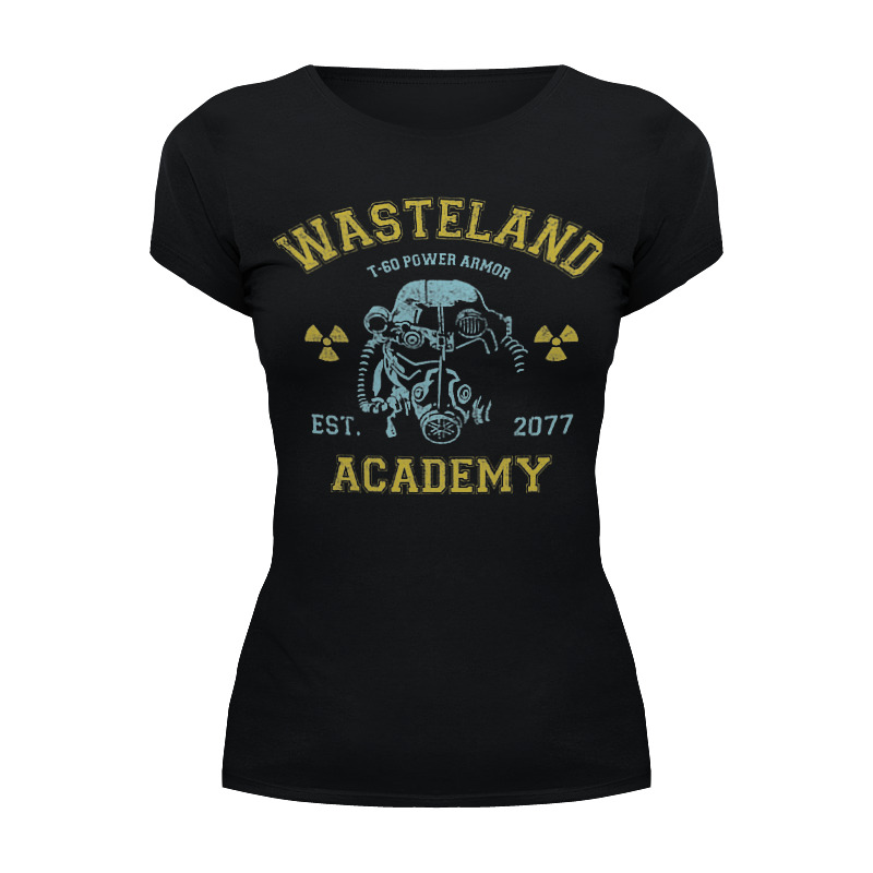 Printio Футболка Wearcraft Premium Fallout. wasteland academy printio блокнот fallout wasteland academy