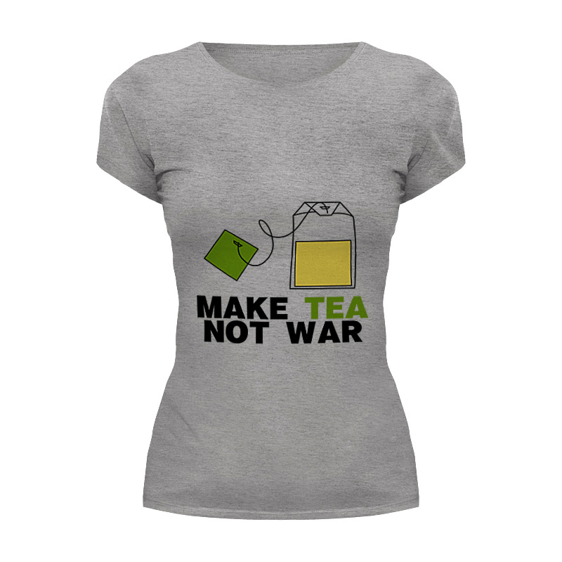 Printio Футболка Wearcraft Premium Make tea not war printio футболка wearcraft premium make tea not war