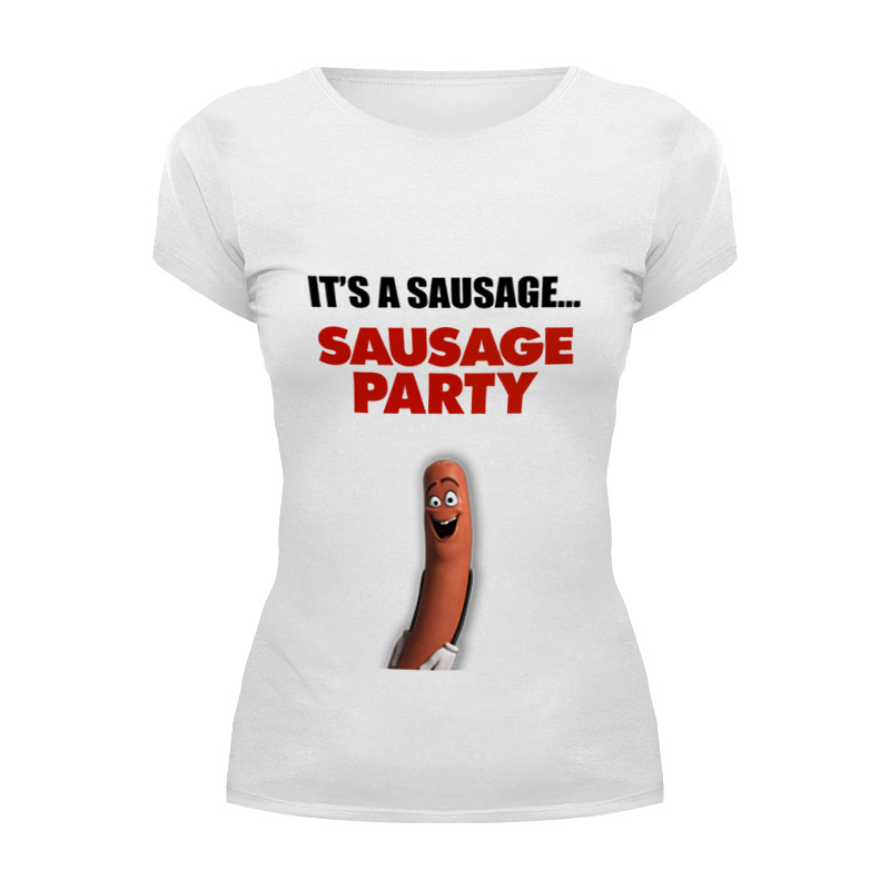 Printio Футболка Wearcraft Premium Sausage party - полный расколбас! printio футболка с полной запечаткой для мальчиков sausage party полный расколбас