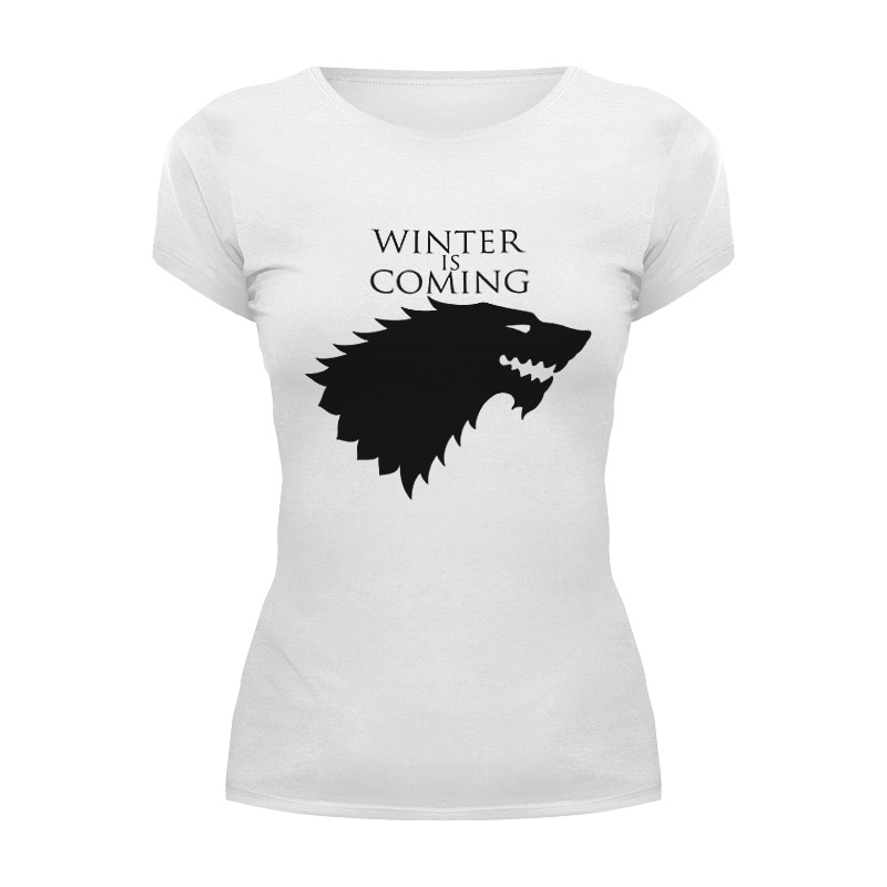 Printio Футболка Wearcraft Premium Winter is coming printio футболка wearcraft premium winter is coming game of thrones