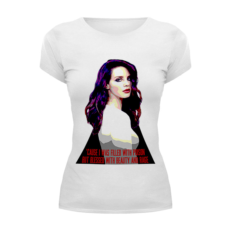 Printio Футболка Wearcraft Premium Lana del rey - ultraviolence era printio толстовка wearcraft premium унисекс lana del rey ultraviolence era