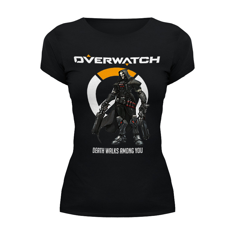 Printio Футболка Wearcraft Premium Overwatch. жнец printio футболка wearcraft premium overwatch жнец