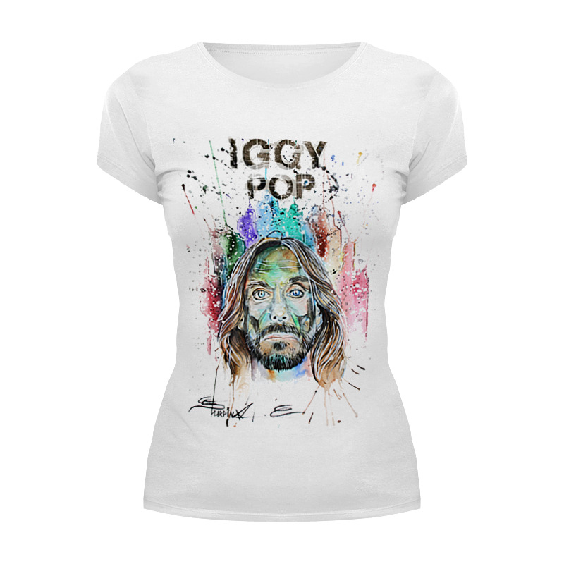 Printio Футболка Wearcraft Premium Iggy pop printio толстовка wearcraft premium унисекс iggy pop