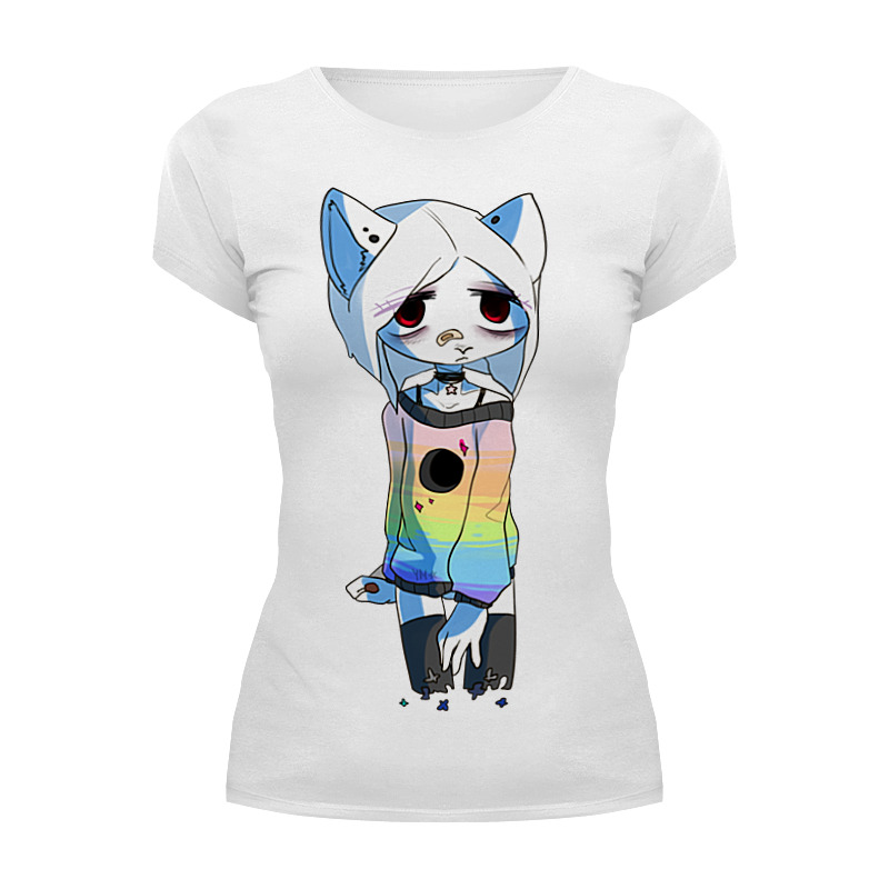 Футболка Wearcraft Premium — цвет: БЕЛЫЙ, пол: ЖЕН.