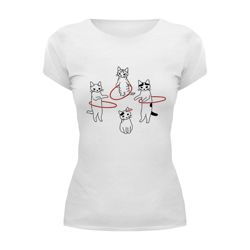 Printio Футболка Wearcraft Premium Cats and hoops printio футболка wearcraft premium slim fit cats and hoops