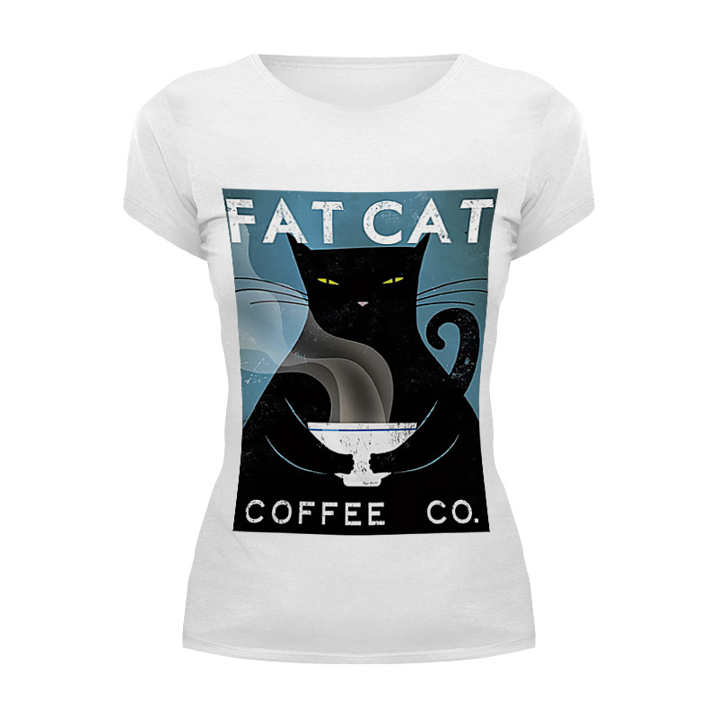 Printio Футболка Wearcraft Premium Fat cat