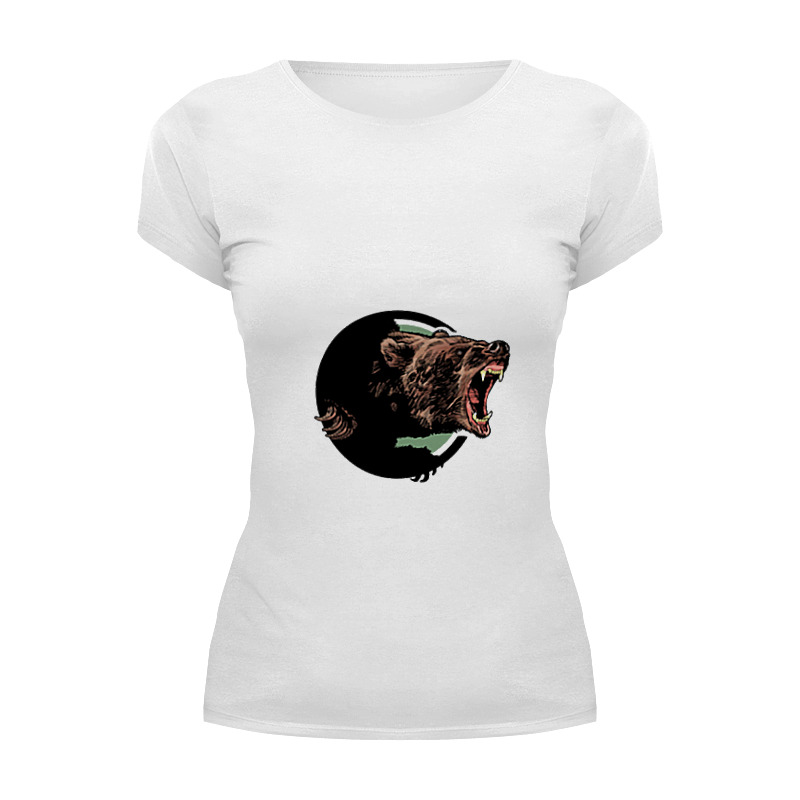 Printio Футболка Wearcraft Premium Медведь мужская футболка спящие влюбленные медведи m белый
