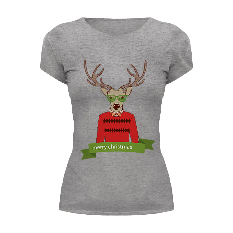 Printio Футболка Wearcraft Premium Christmas deer