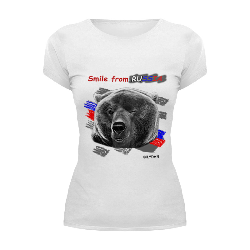Printio Футболка Wearcraft Premium Smile frome russia printio футболка wearcraft premium бешеный медведь crazy bear