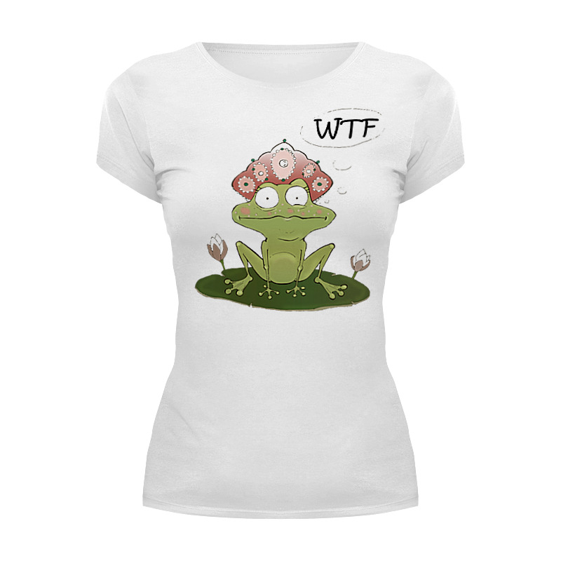 Printio Футболка Wearcraft Premium Wtf царевна-лягушка мужская футболка лягушка царевна m белый