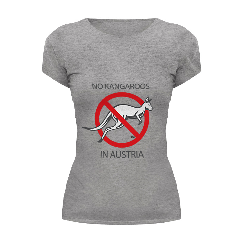 Printio Футболка Wearcraft Premium No kangaroos in austria