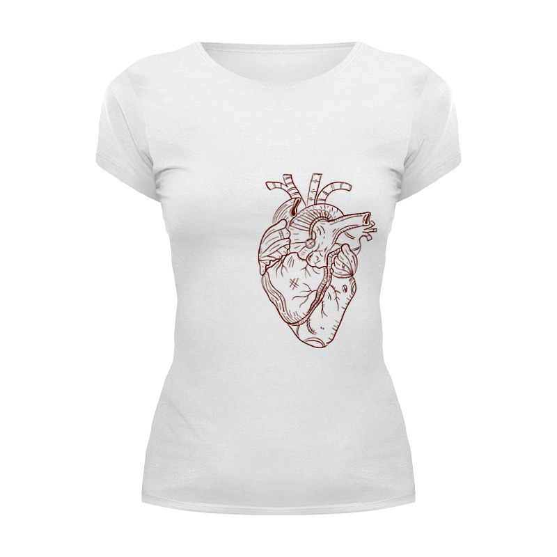 Printio Футболка Wearcraft Premium Сердце большого человека мужская футболка сердце бабочки m белый