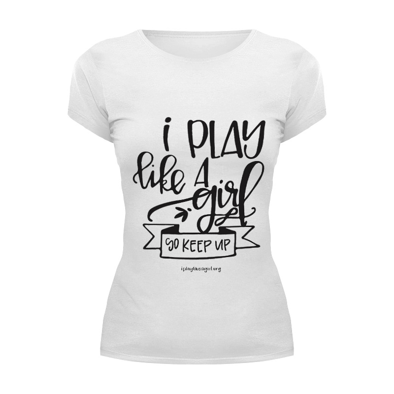 printio футболка wearcraft premium я играю как девчонка Printio Футболка Wearcraft Premium Я играю как девчонка!