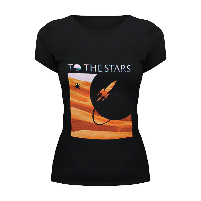 printio футболка wearcraft premium slim fit to the stars dunes mens Printio Футболка Wearcraft Premium To the stars dunes mens