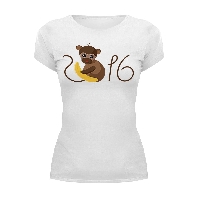 Printio Футболка Wearcraft Premium Обезьянка биззи 2016 детская футболка обезьяна с бананом 140 красный