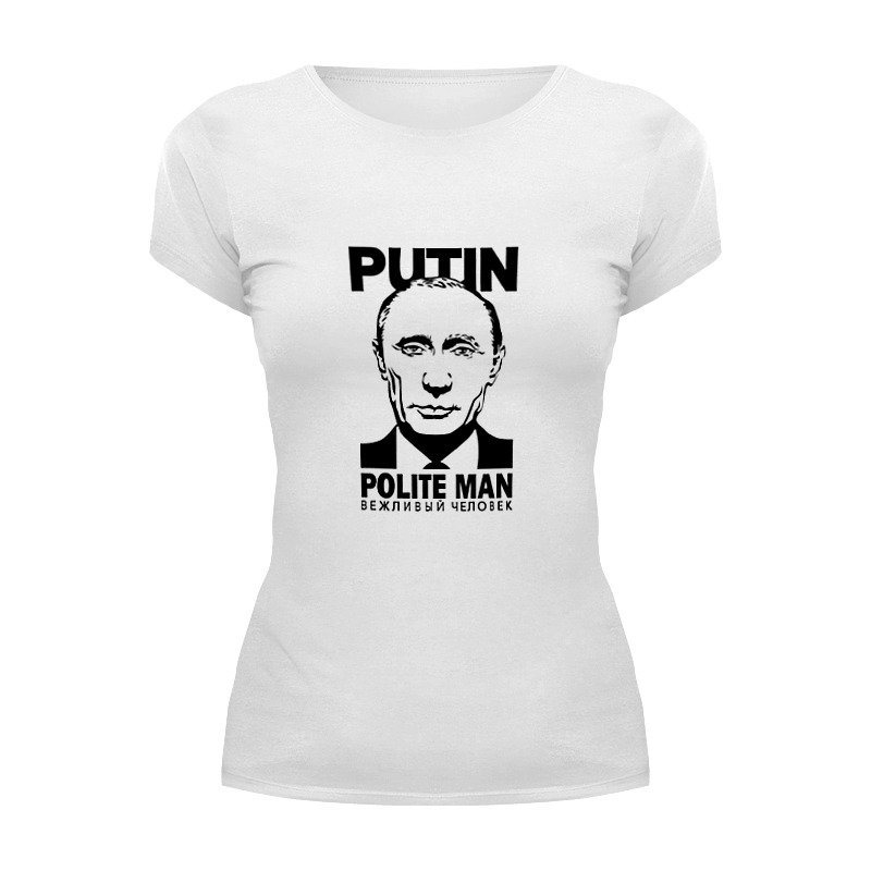 Printio Футболка Wearcraft Premium Путин printio футболка wearcraft premium вежливый сурикат