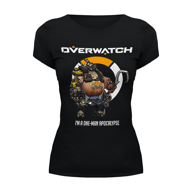 Printio Футболка Wearcraft Premium Overwatch. турбосвин printio футболка классическая overwatch турбосвин