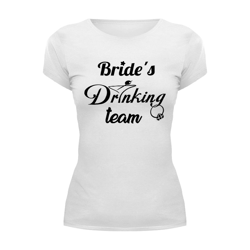 Printio Футболка Wearcraft Premium Bride’s drinking team printio лонгслив bride’s drinking team