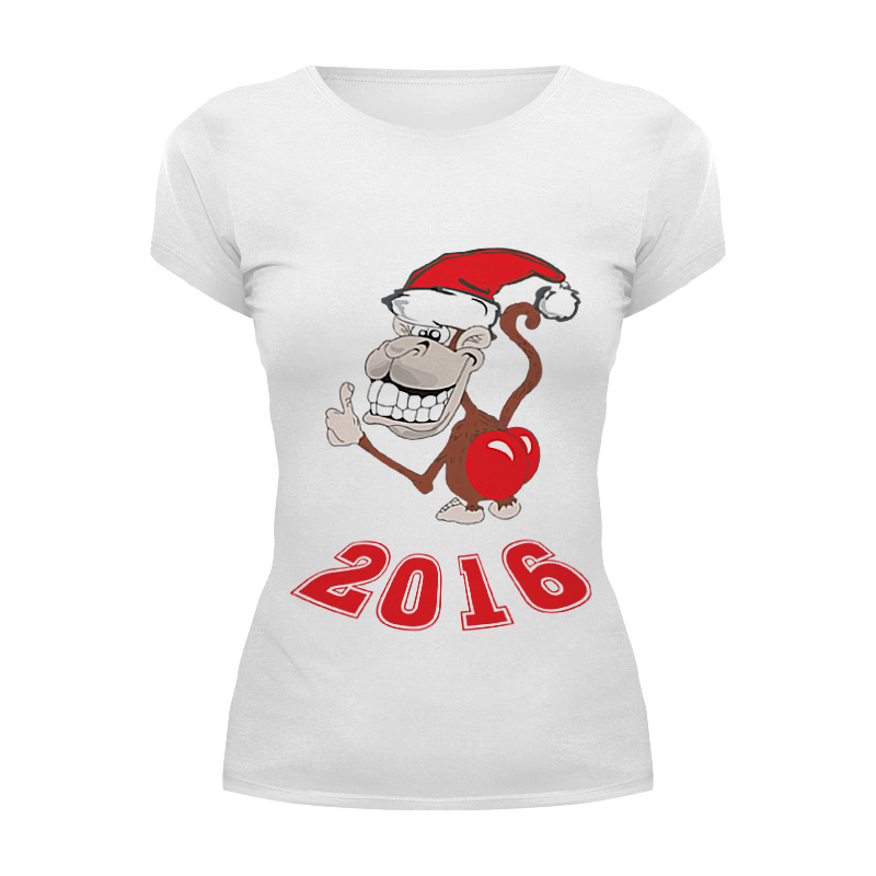 Printio Футболка Wearcraft Premium Обезьяна (новый год 2016) printio футболка wearcraft premium обезьяна новый год 2016