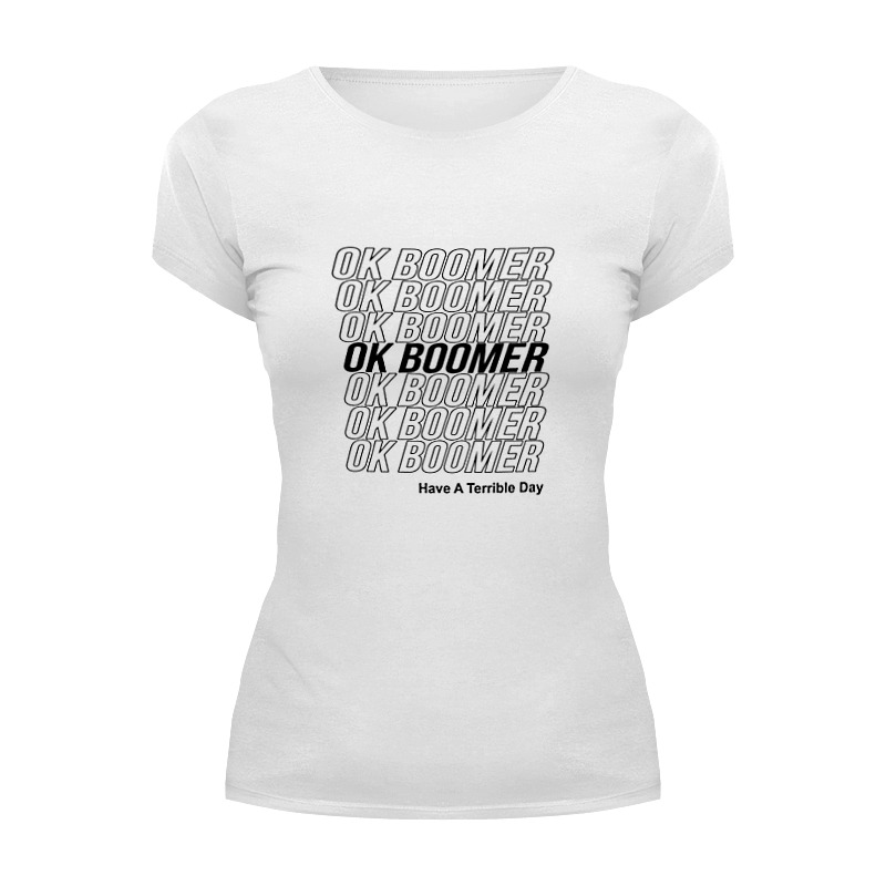 Printio Футболка Wearcraft Premium Ok boomer printio футболка wearcraft premium ok boomer