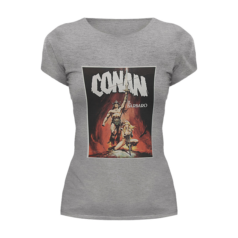 Printio Футболка Wearcraft Premium Conan the barbarian printio толстовка wearcraft premium унисекс conan the barbarian