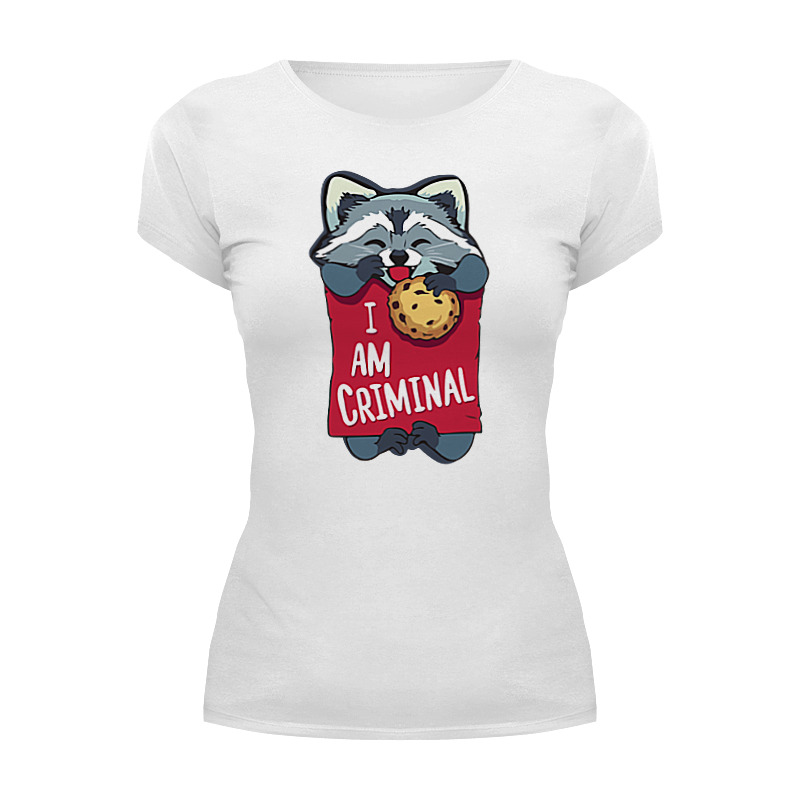 Printio Футболка Wearcraft Premium I am criminal printio 3d кружка i am criminal