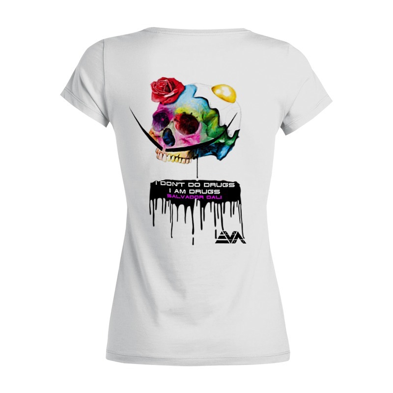 Printio Футболка Wearcraft Premium Череп дали