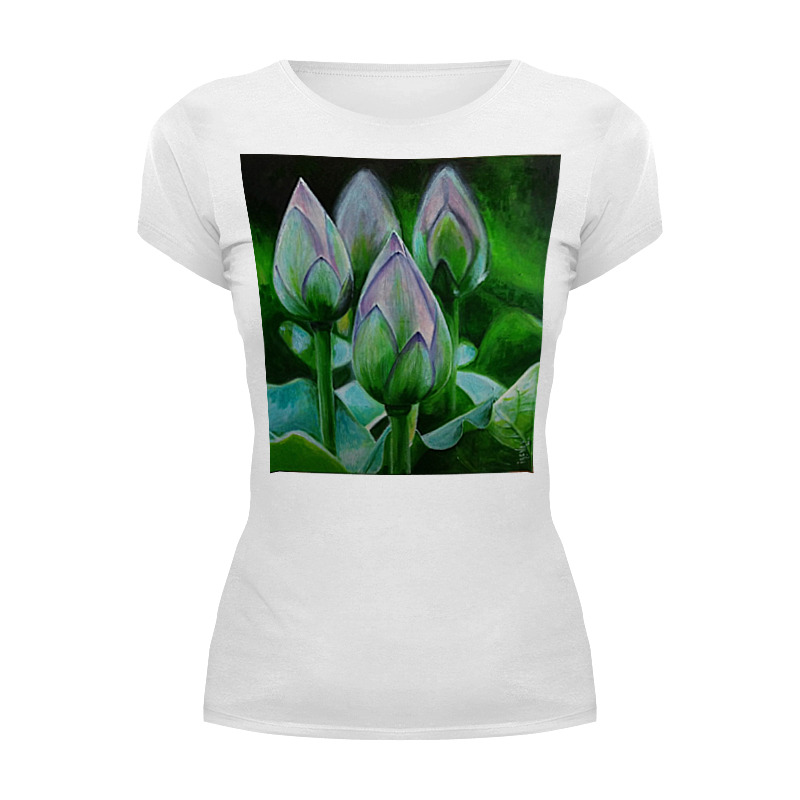 Printio Футболка Wearcraft Premium Лотосы