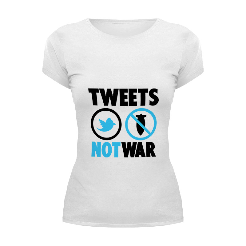 Printio Футболка Wearcraft Premium Tweets not war