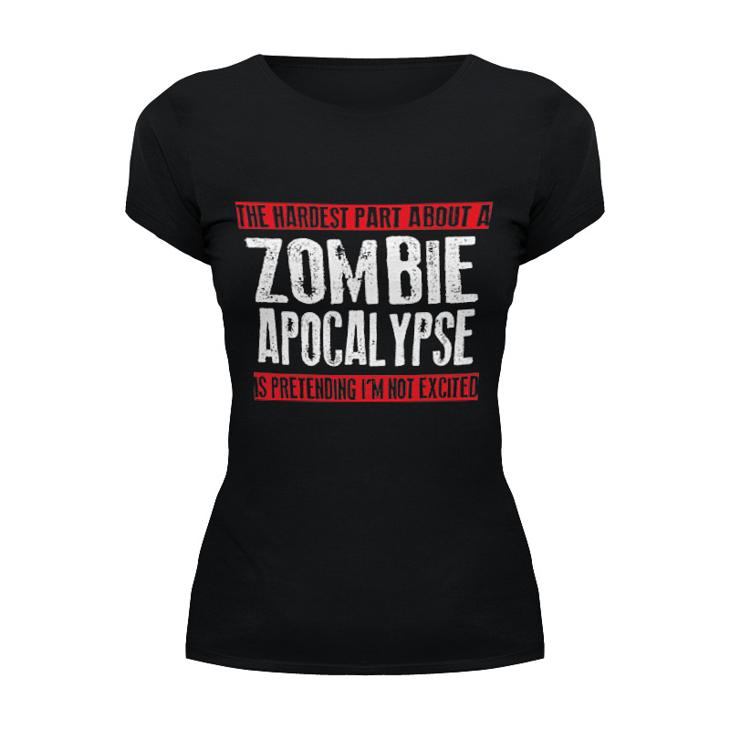 Printio Футболка Wearcraft Premium Zombie apocalypse printio футболка классическая zombie apocalypse