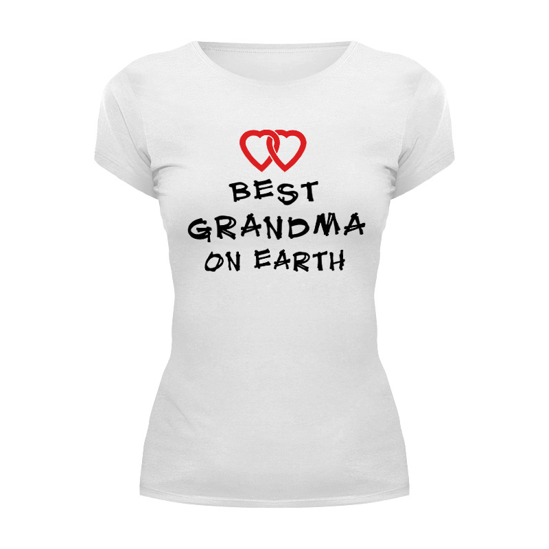 Printio Футболка Wearcraft Premium Лучшая бабушка printio футболка wearcraft premium самая лучшая бабушка