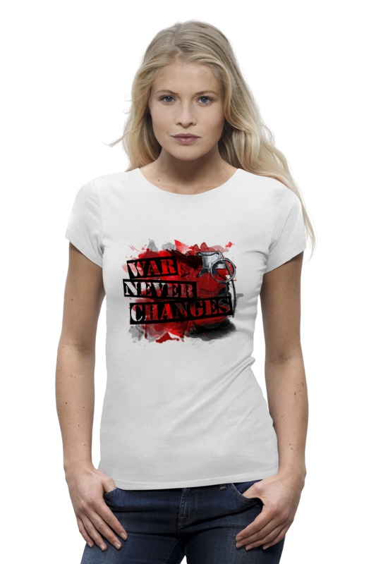 Printio Футболка Wearcraft Premium Война никогда не меняется