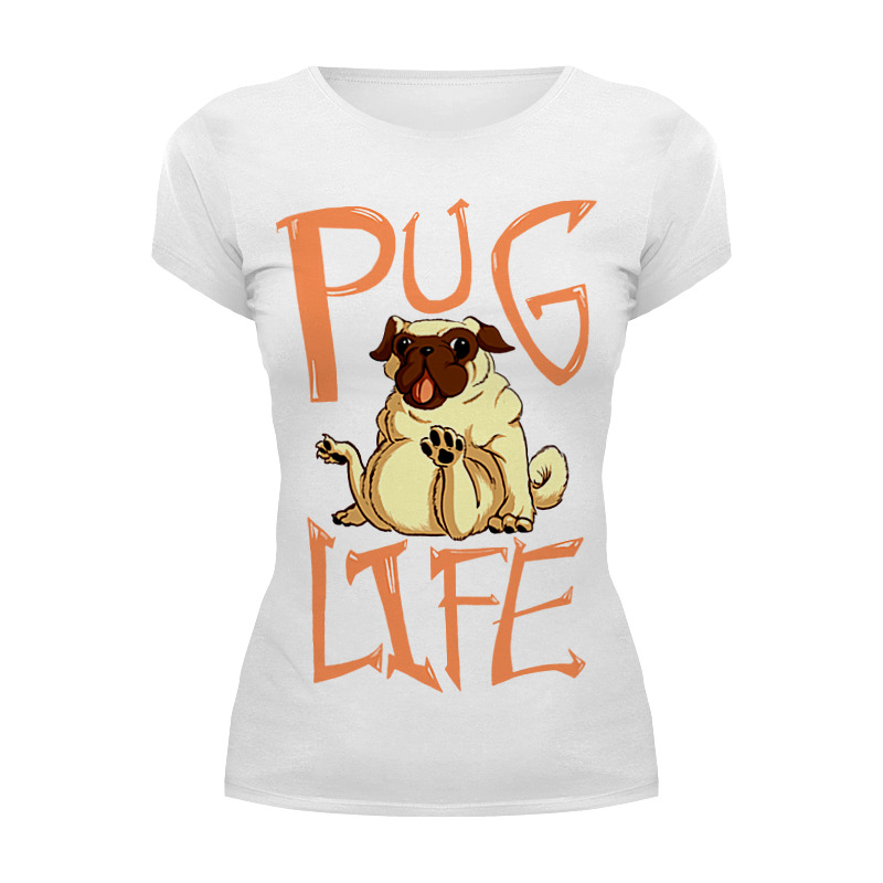 Printio Футболка Wearcraft Premium Pug life