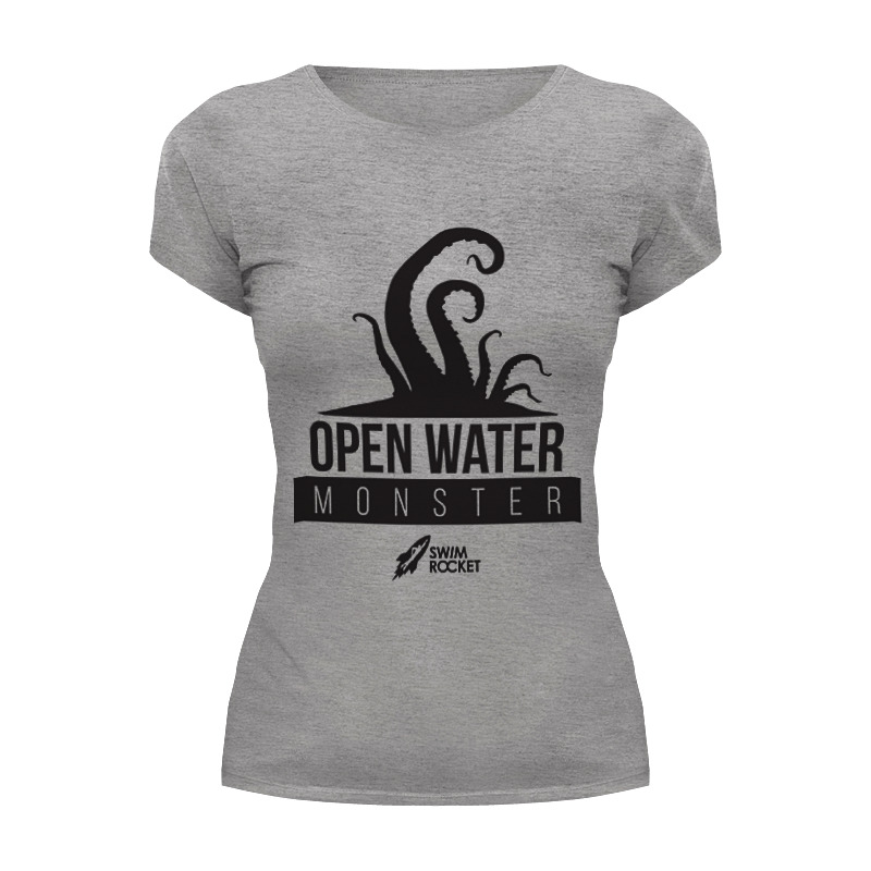 Printio Футболка Wearcraft Premium Open water monster printio толстовка wearcraft premium унисекс open water monster