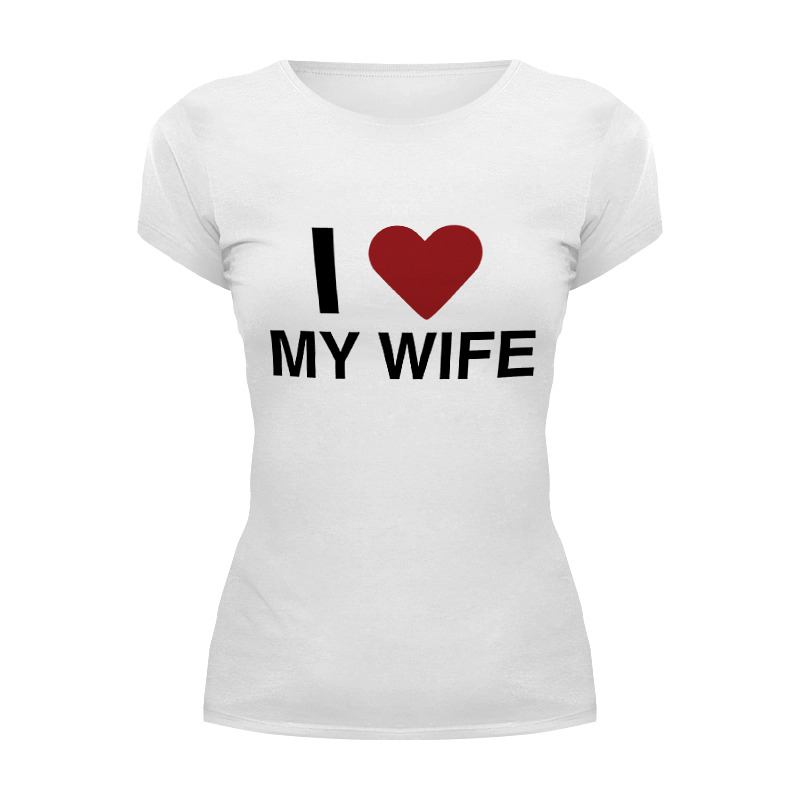 Printio Футболка Wearcraft Premium Люблю жену printio футболка wearcraft premium я люблю мою беременную жену