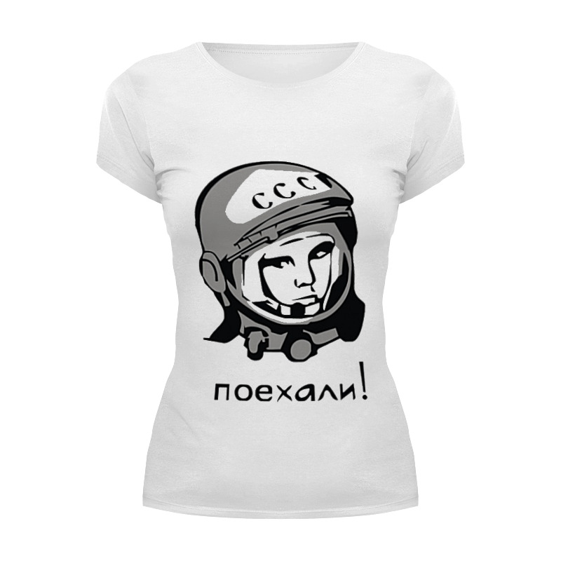Printio Футболка Wearcraft Premium Гагарин: поехали printio футболка wearcraft premium гагарин поехали