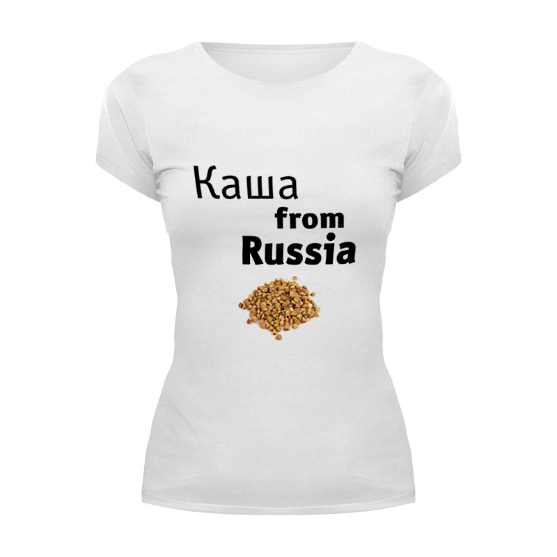 Printio Футболка Wearcraft Premium Каша from russia printio футболка классическая каша from russia