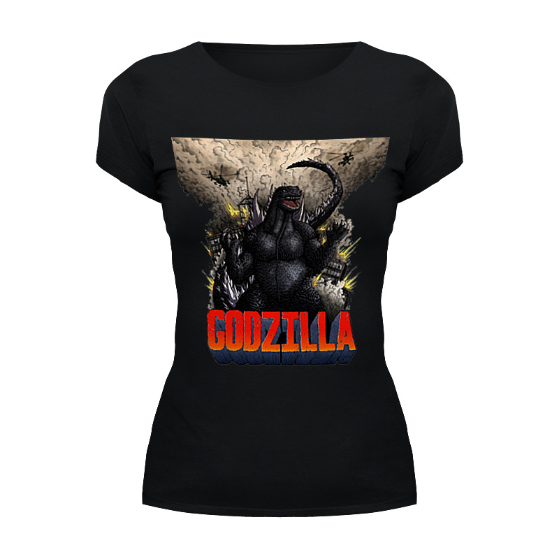 Printio Футболка Wearcraft Premium Godzilla