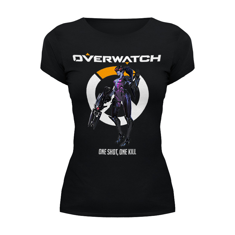 Printio Футболка Wearcraft Premium Overwatch. роковая вдова printio детская футболка классическая унисекс overwatch роковая вдова