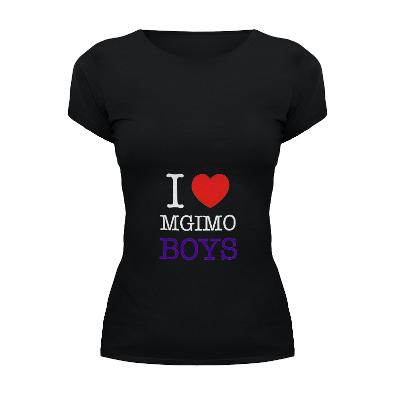 printio футболка wearcraft premium slim fit i love mgimo boys Printio Футболка Wearcraft Premium I love mgimo boys
