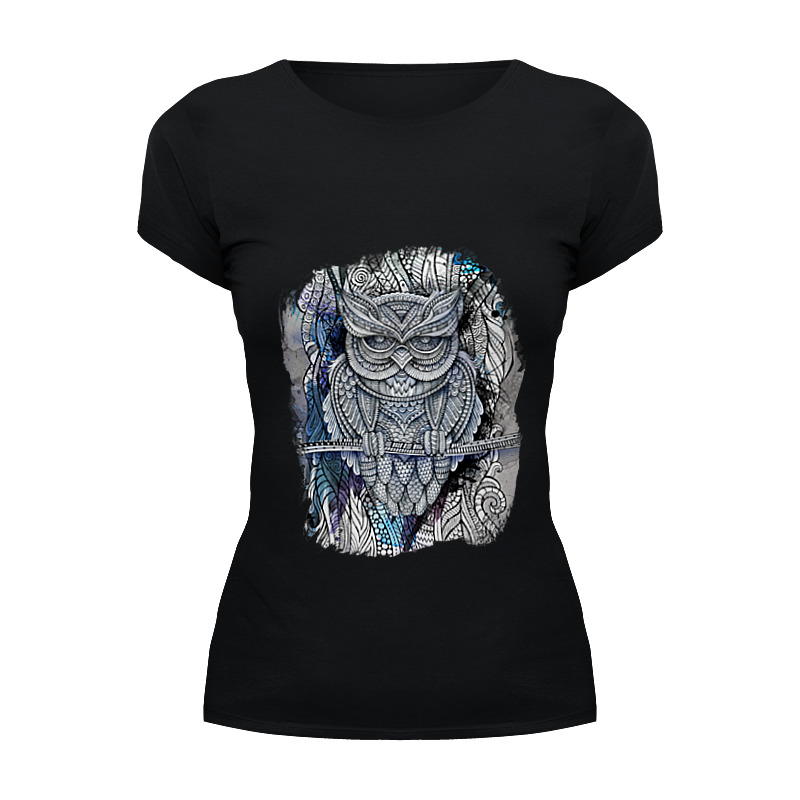 Printio Футболка Wearcraft Premium Doodle owl printio футболка wearcraft premium slim fit doodle owl