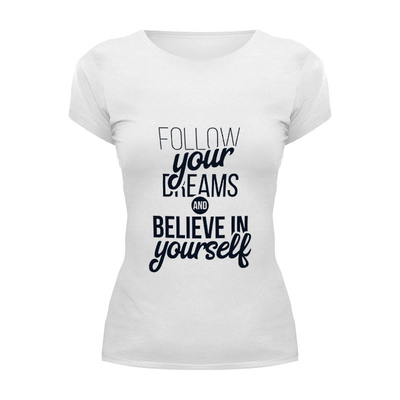 Printio Футболка Wearcraft Premium Follow your dreams printio футболка wearcraft premium follow your dreams