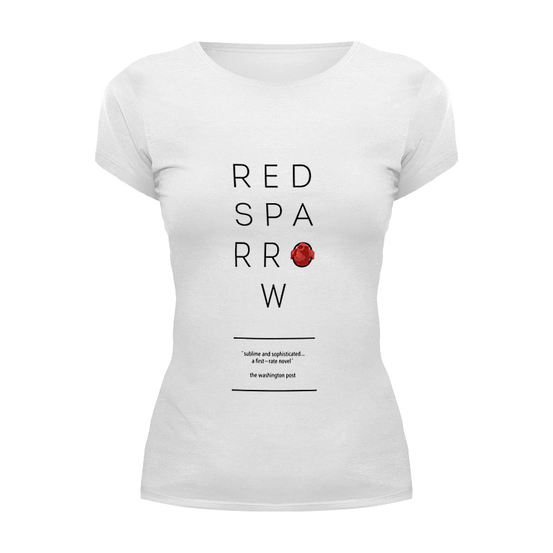 Printio Футболка Wearcraft Premium Красный воробей детская футболка воробей на ветке графика 164 красный