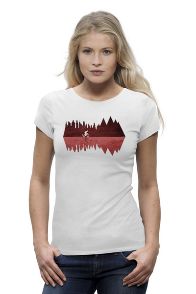 Заказать женскую футболку в Москве. Футболка базовая Gravel Go GO от oneredfoxstore@gmail.com - готовые дизайны и нанесение принтов.