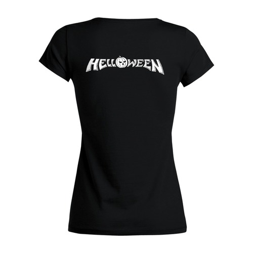 Заказать женскую футболку в Москве. Футболка базовая Helloween ( Michael Kiske )  от Leichenwagen - готовые дизайны и нанесение принтов.