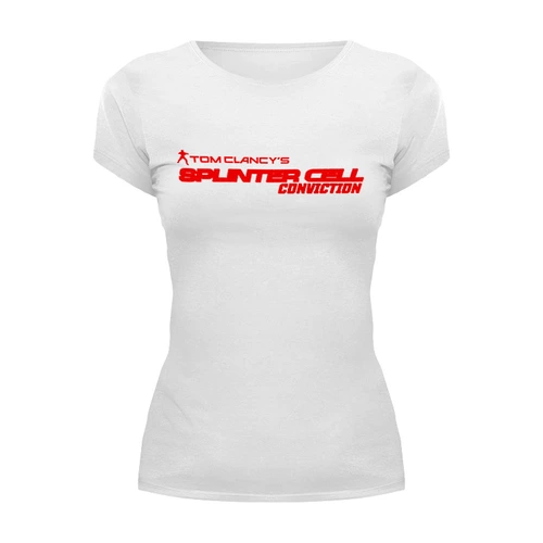 Заказать женскую футболку в Москве. Футболка базовая Splinter Cell от THE_NISE  - готовые дизайны и нанесение принтов.
